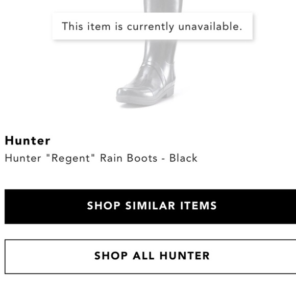 Hunter REGENT Black Equestrian Riding Boot Style Rare No Buckle wellies FLAW - Picture 2 of 15